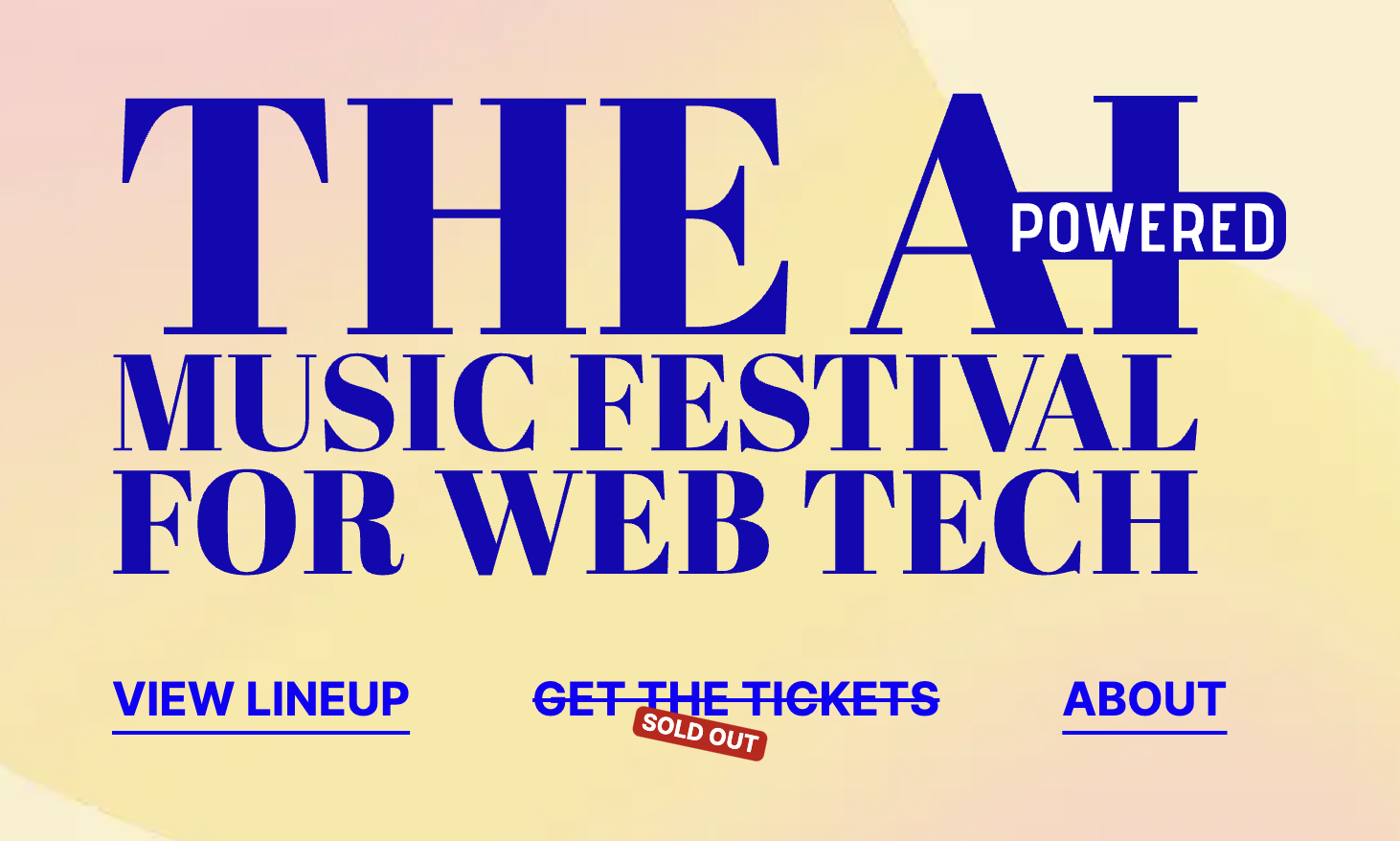 The AI Music Festival